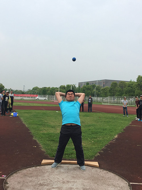 我院教职工积极参加2017年盐城工学院教职工运动会